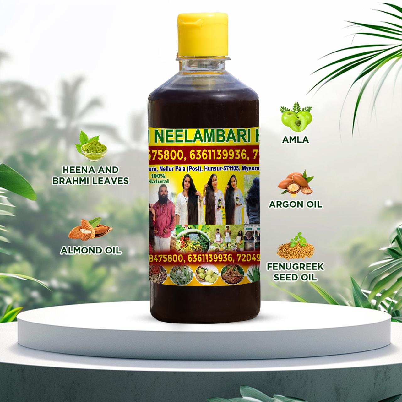 Adivasi Herbal Hair Oil + Shampoo FREE